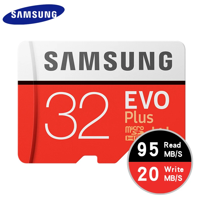 Карта памяти microSD SAMSUNG 256 ГБ 32 64 128 512 SDHC SDXC марка EVO+ класс 10 C10 UHS карты TF и SD|Карты