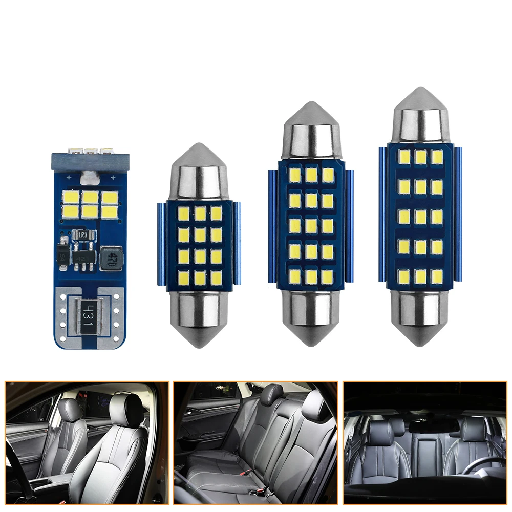 

1X гирлянда, 31/36/39/41 мм светильник лампа T10 2016 12/18 SMD, лампа для номерного знака автомобиля, светильник ПА для чтения, светодиодная лампа, прибор ...