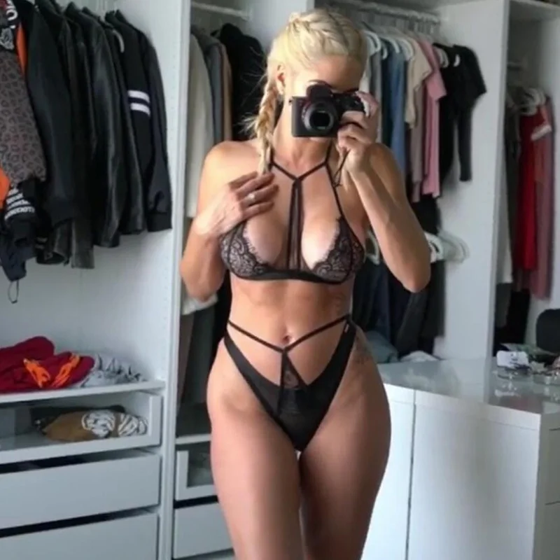 Высококачественный сексуальный кружевной бюстгальтер для девочек дизайнерский