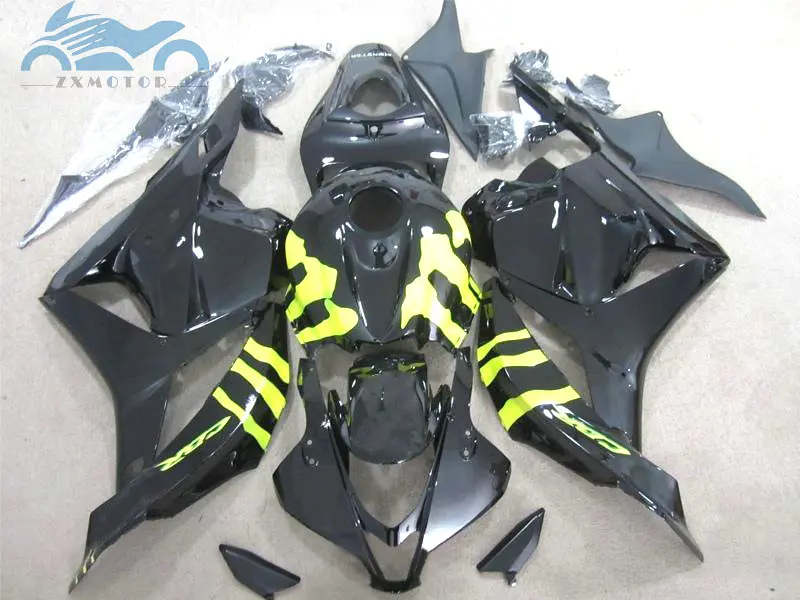 ABS пластик инжекторный комплект Подходит для Honda CBR600RR 2009 2010 2011 CBR 600RR 09 10 11 желто