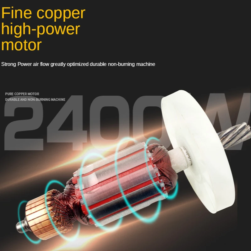 2400 Вт Электрический промышленный цемент миксер/6 переменная Скорость высокое