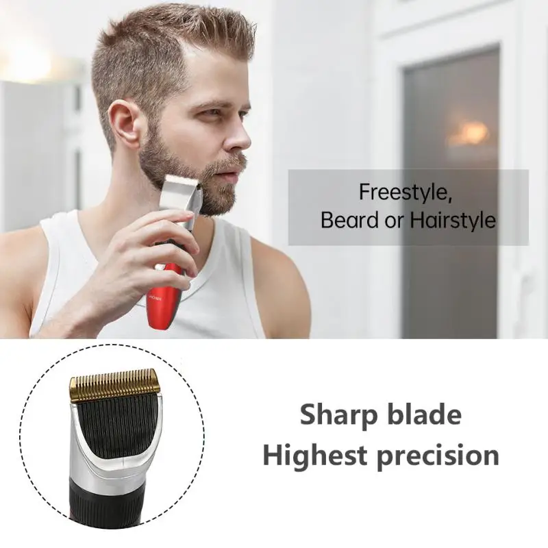 

Rechargeable Mute Hair Clipper Set For Baby Adult Special Ceramic Cutter Head Electric Clipper Hair Cutting Machine Hair Styling