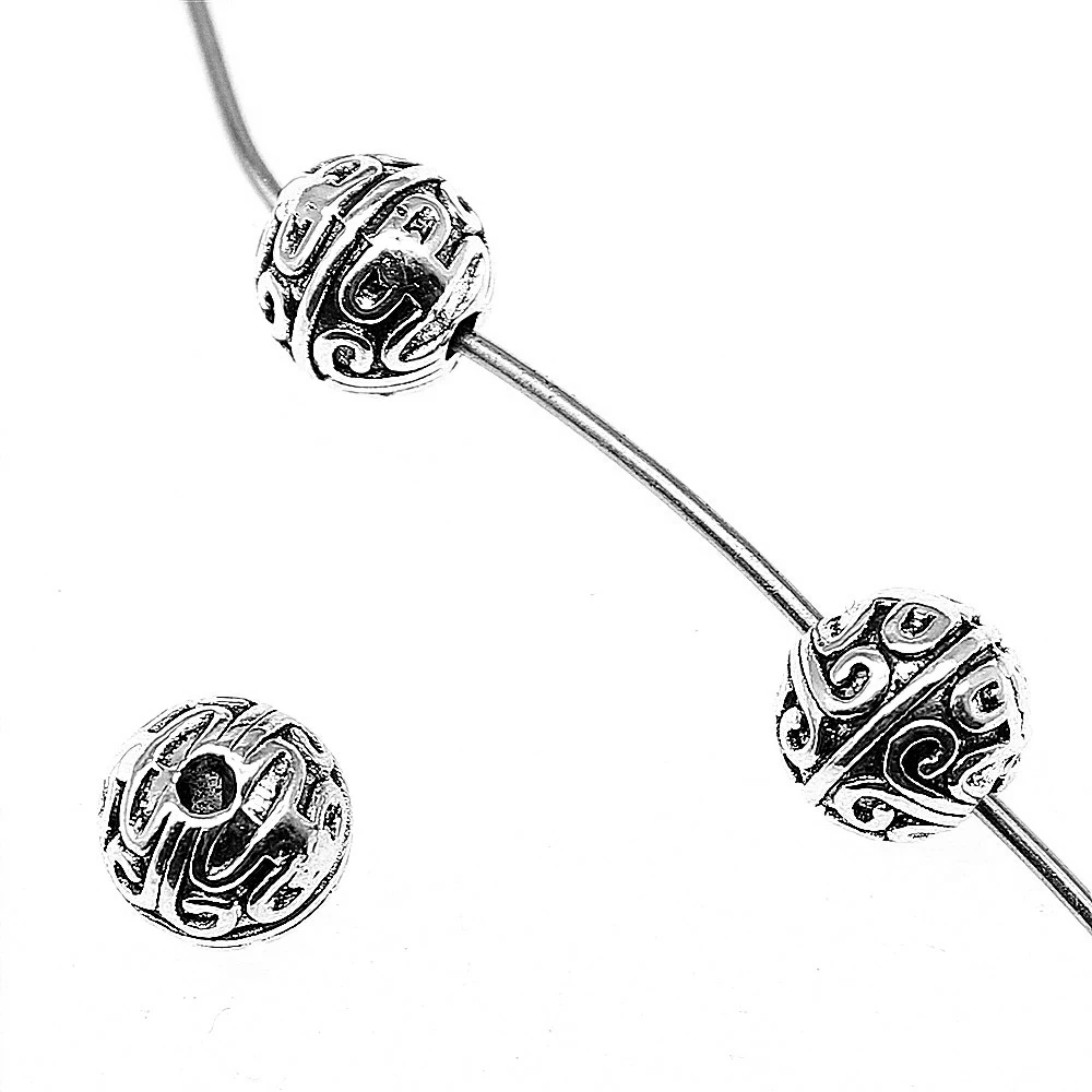 20 шт.7 мм шарм круглые бусины распорки космические для изготовления ювелирных