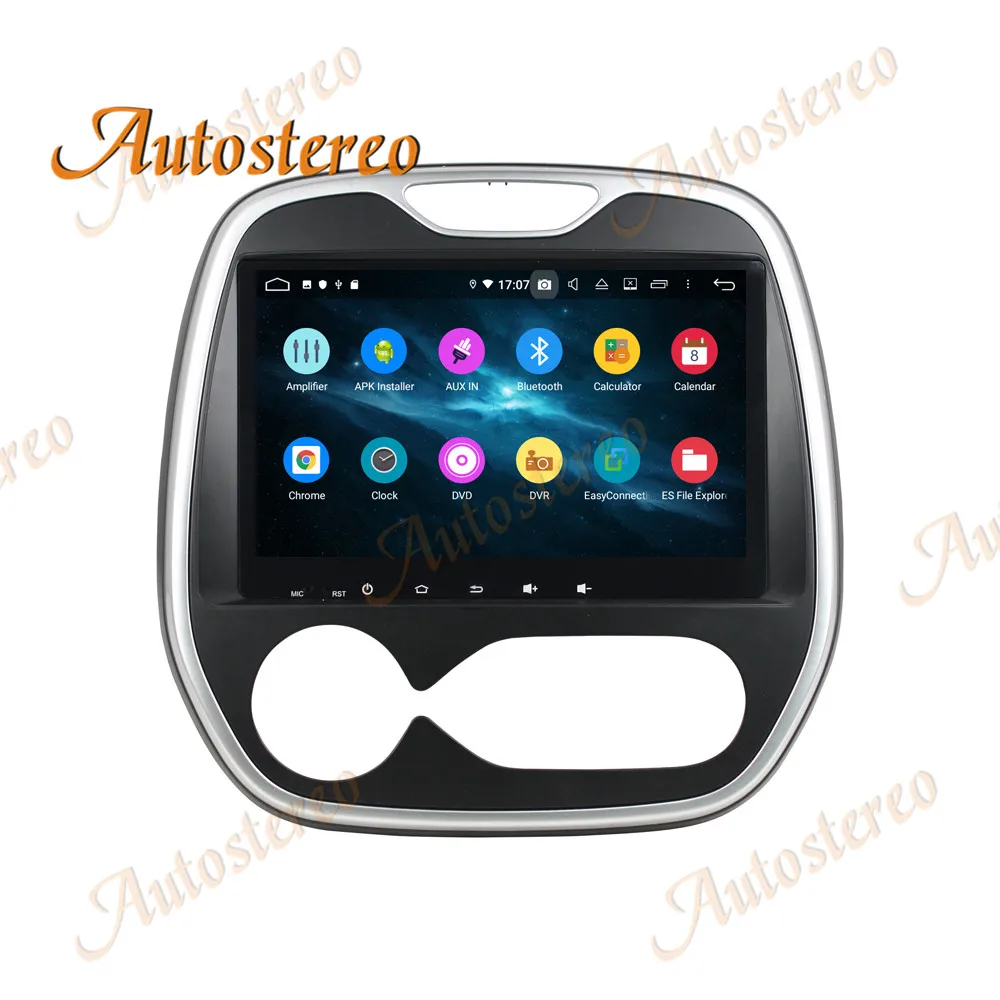 Автомобильный dvd-плеер Android 9 8 ядер GPS навигация для Renault Captur CLIO 2010-2016 стерео