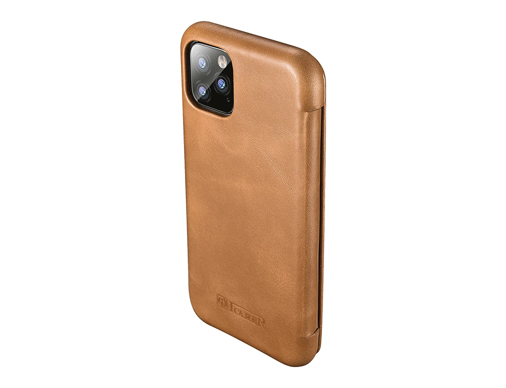 ICARER чехол из натуральной кожи для iPhone 11/Pro/Max роскошный флип-чехол для Apple iPhone 11 Pro Max чехол s