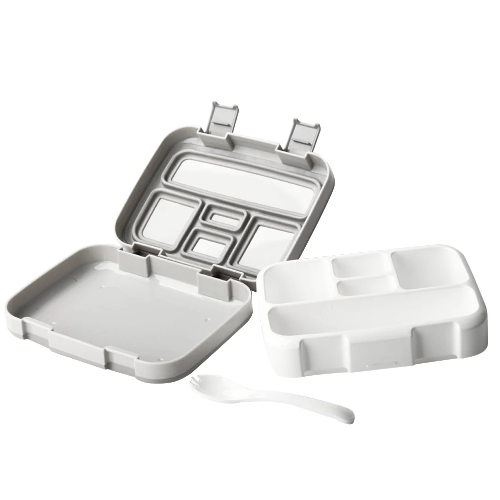 Портативный несколько сеток столовая посуда Ланч-бокс студенческие дети