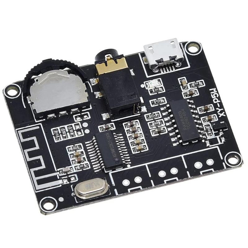 

Bluetooth 5.0 Audio Receiver Transmitter LCD Display 3.5mm & 3W/5W PAM8406 Bluetooth Stereo Audio Power Amplifier Module