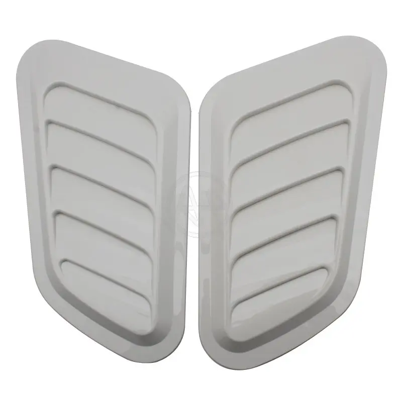 1pair 4colors Car Air Intake Flow Vent Fender Decorative Stickers Side Mesh Cover Front Bumper Hood Bonnet Grilles Decals | Автомобили и