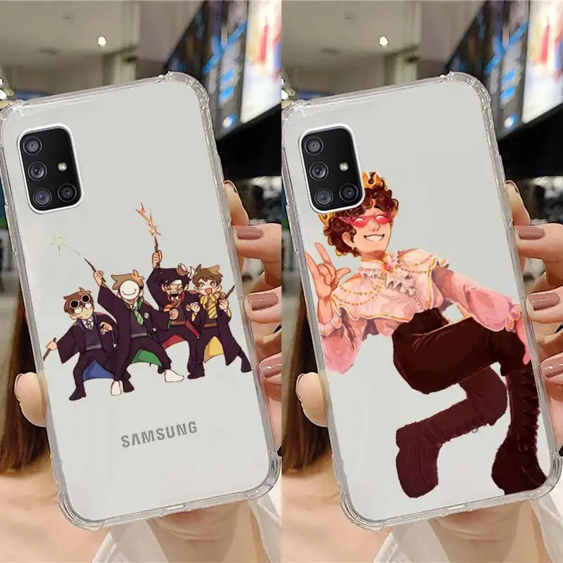

Dream Smp Phone Case Transparent For Samsung Note A 7 8 9 10 20 50 51 71 90 20 11 81 e LITE Ultra PRO
