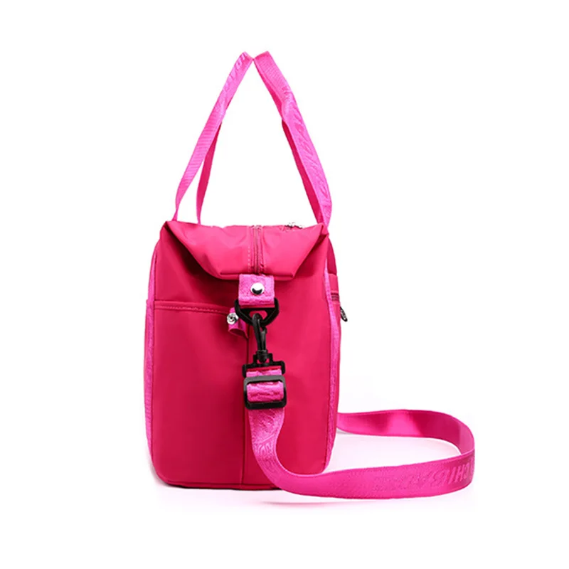 Женские сумки для тренажерного зала нейлоновая сумка фитнеса красная