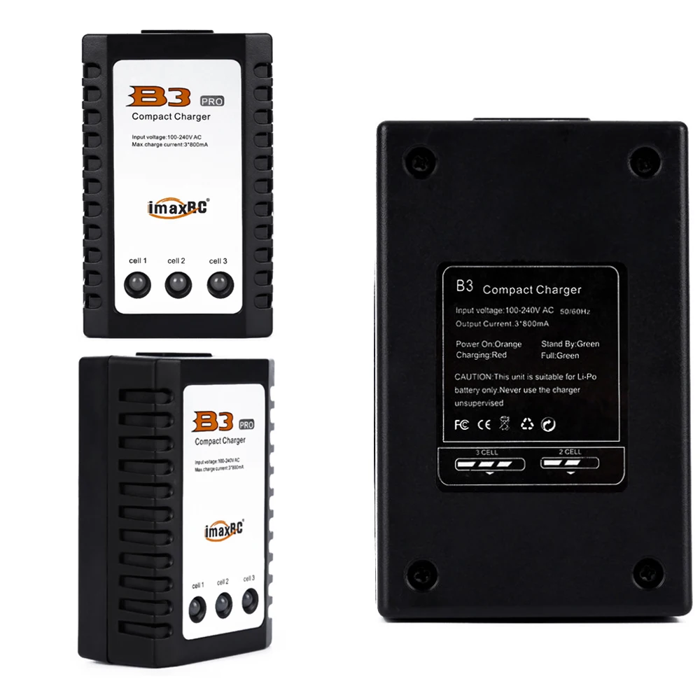 Hotrc зарядное устройство Imax B3 Pro 2 3S Lipo Батарея Зарядное 7 4 V/11 1 V с силикатной гелевой