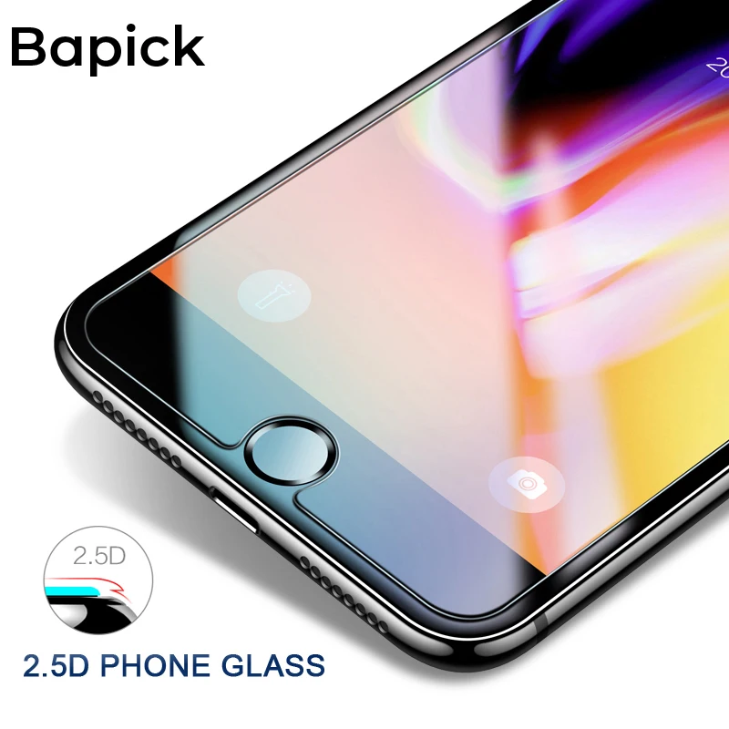 Bapick 0 26 мм 2.5D HD защитный экран из закаленного стекла для Iphone 6S 6 7 8 plus Защита экрана X