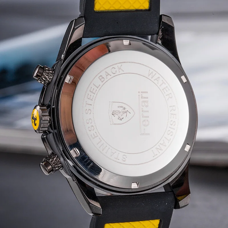 

Ferrari Men's Limited Watch Multi-function Luxury Waterproof Wristwatch Brand Wholesale Quartz Timepieces for Male