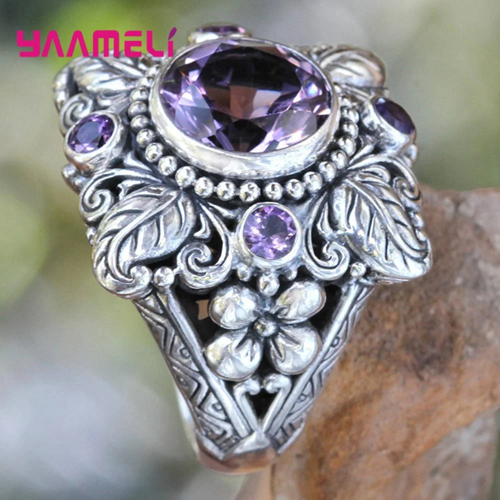 Женское кольцо из серебра 925 пробы с фианитом | Украшения и аксессуары