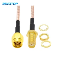 rg316 cable sma male to sma female nut bulkhead jack sma antenna extension cord rf coaxial jumper pigtail sma cables adapter