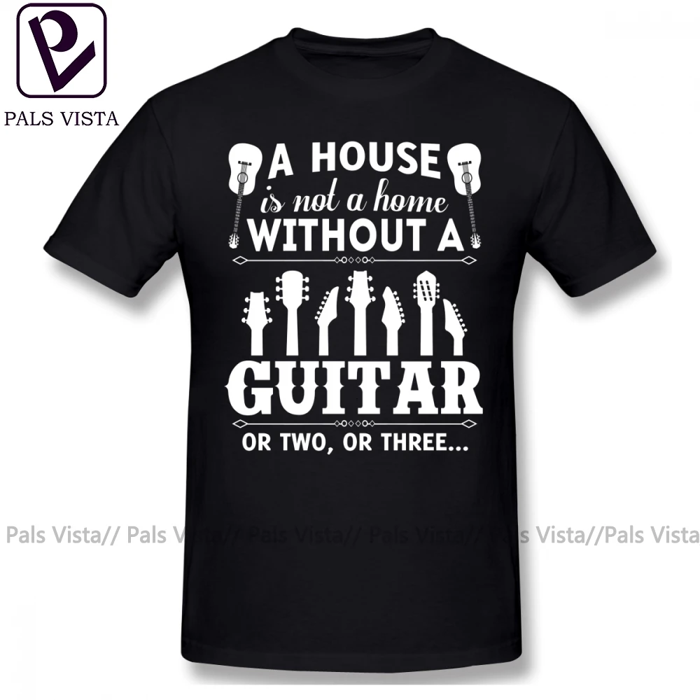Футболка с гитарой A HOUSE IS NOT HOME без гитары двух или трех футболок коротким рукавом