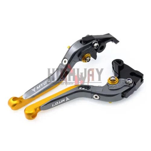 Рычаги тормозной ручки CNC выдвижные складные Регулируемые рычаги муфты для YYAMAHA MT