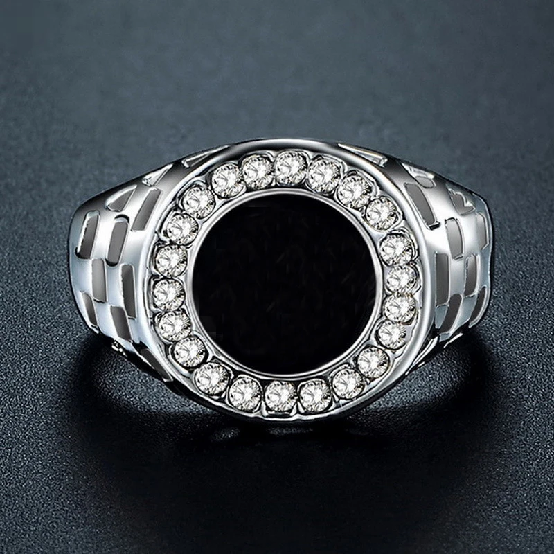 Кольцо Iutopian с ангелами для мужчин и женщин Европейский герой стиль США большой