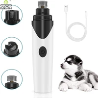 rechargeable nails dog cat care grooming usb electric pet dog nail grinder trimmer clipper pets paws nail cutter beatuy product