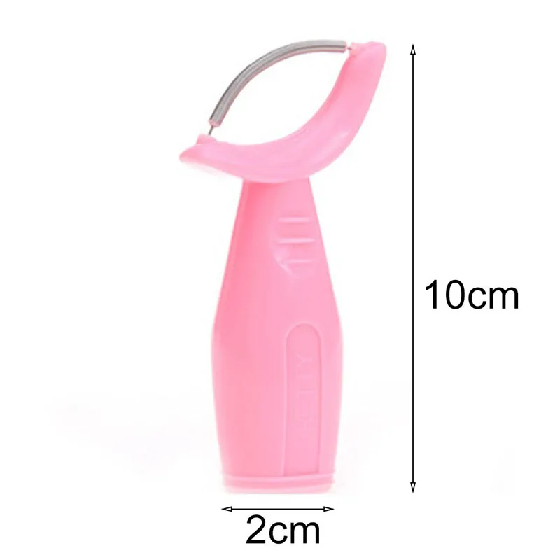 

Newest Pink Handle Spring Face Hair Removal Facial Epilator Depilatory Rolling Roller Cleaning Skin Care Tool