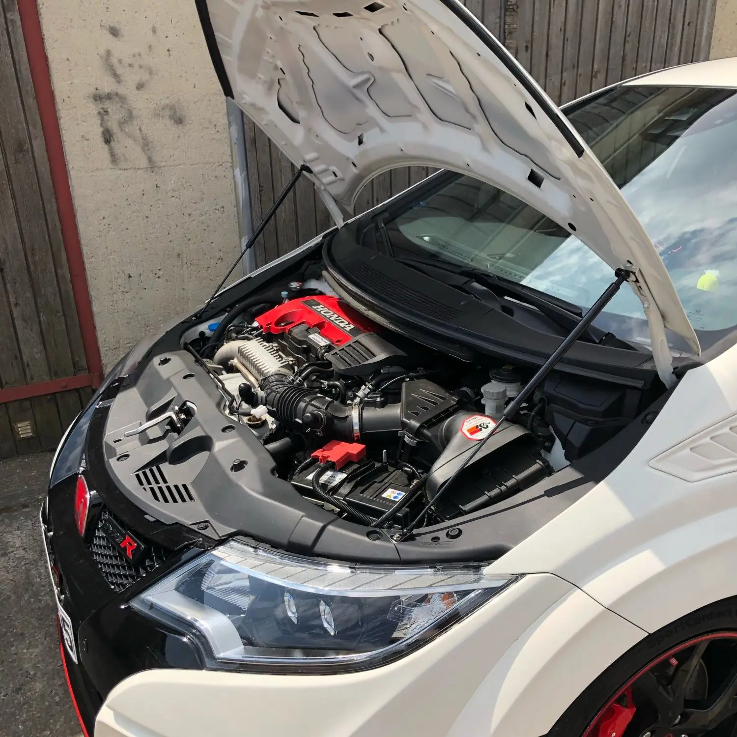 Gas Struts For Honda Civic Type R Fk2 15 17 Front Hood Bonnet Damper Modify Carbon Fiber Shock Lift Supports Gas Springs Strut Bars Aliexpress