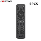 Пульт дистанционного управления для ТВ-приставки Android TV Box, NVIDIA Shield, G20S Pro, 2.4 Гц, 5 штук, курсор Air Mouse, подсветка, ИК, гироскоп, голосовой помощник Google Assistant