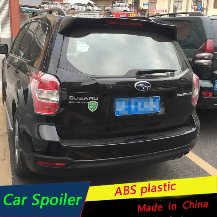 Спойлер для Subaru Forester Sport ABS Материал заднего крыла автомобиля праймер модификация