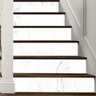 Наклейки на стену, водостойкие, напольный ступенька, 6 шт.