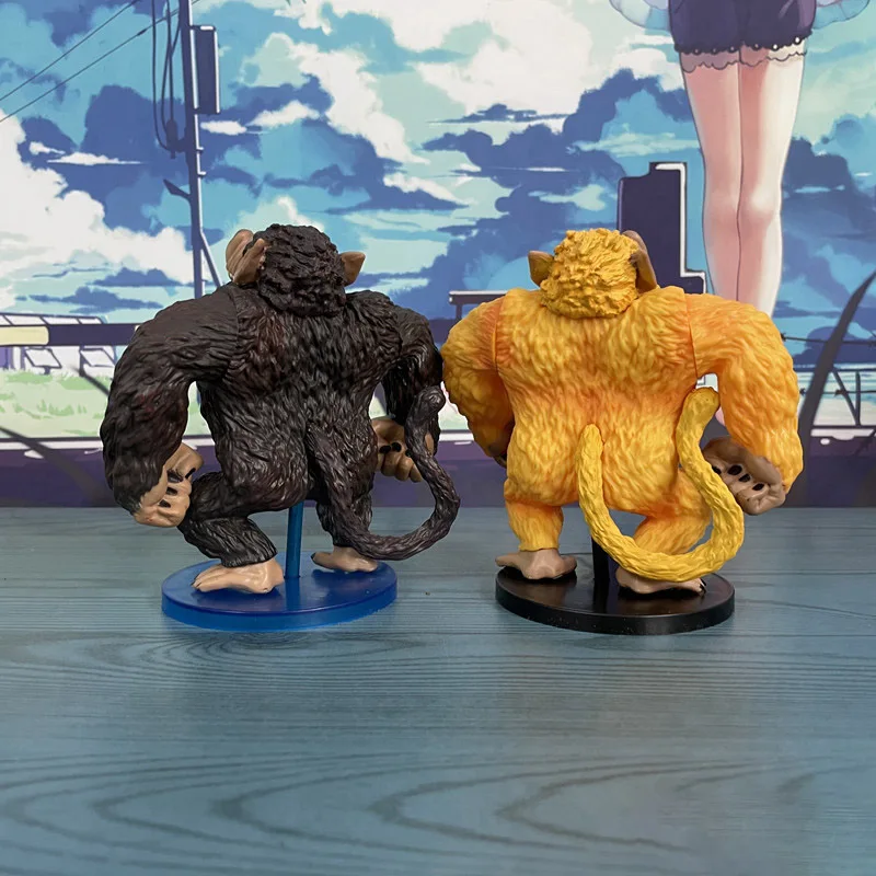 14cm Anime Dragon Ball Z DBZ GK Gorilla Orangutan Son Goku Great Ape Vegeta Statues PVC Action Figures Model Dolls Toys - купить по