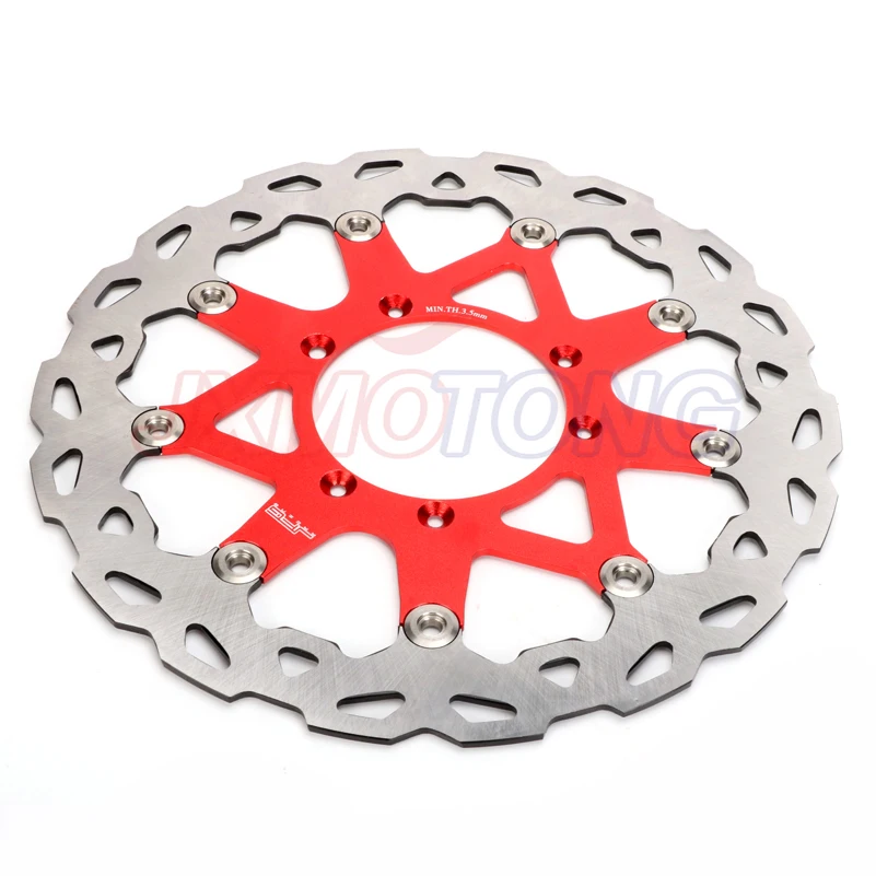 

320MM Oversize Front Wavy Floating Brake Disc Rotor CR125 CR250 CRF250R CRF250X CRF450R CRF450X CRF230F CR500 Supermoto Motard