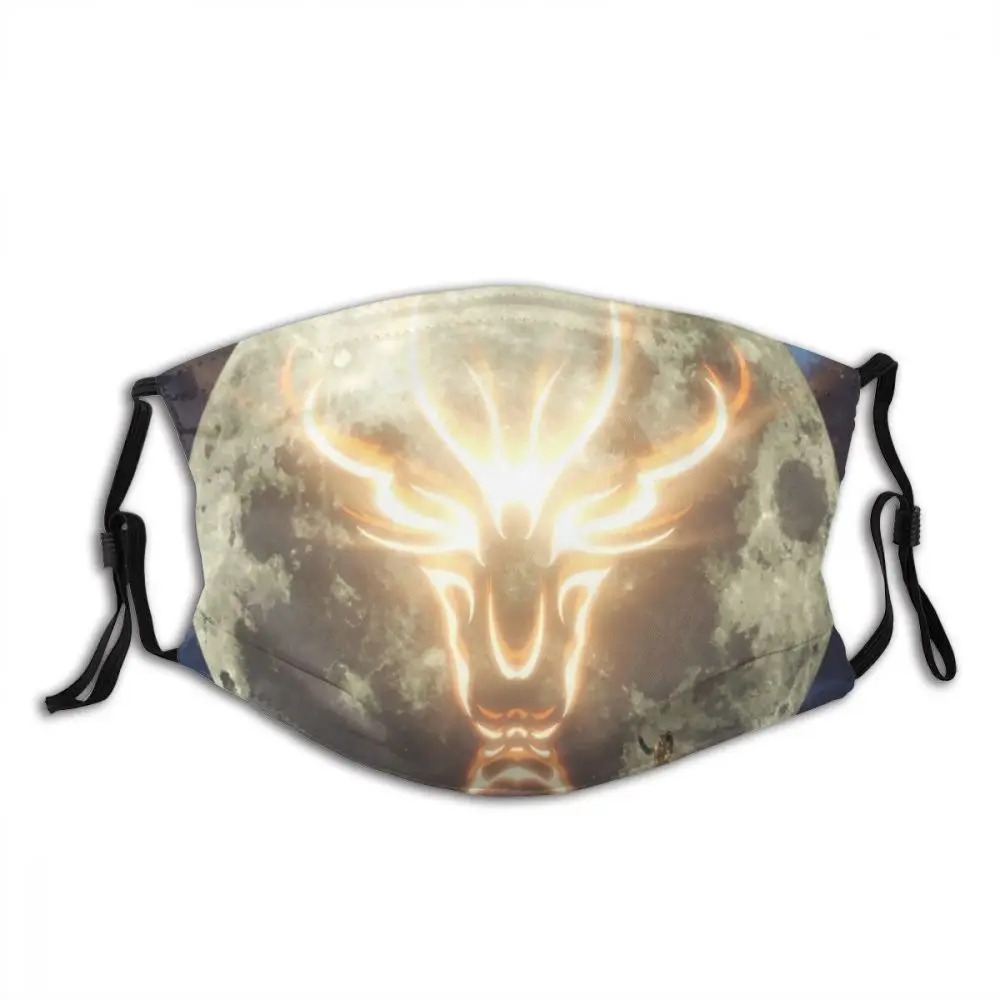 

Одноразовая маска для лица Dragon Quest с фильтрами, цельная маска от смога и пыли, респиратор