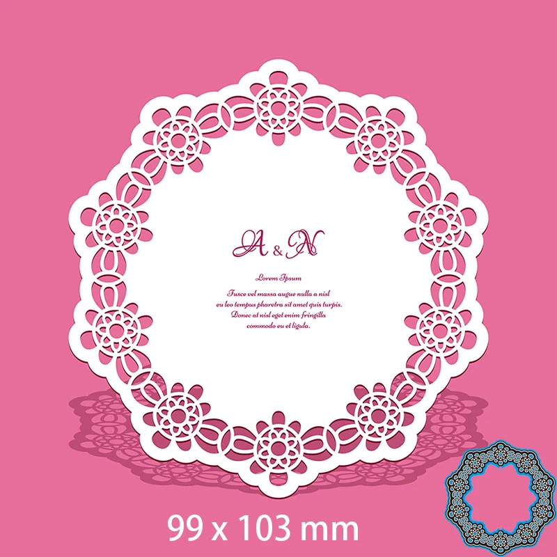 Вырубные штампы Алмазное кружево новый металл сделай сам альбом - Цена: 