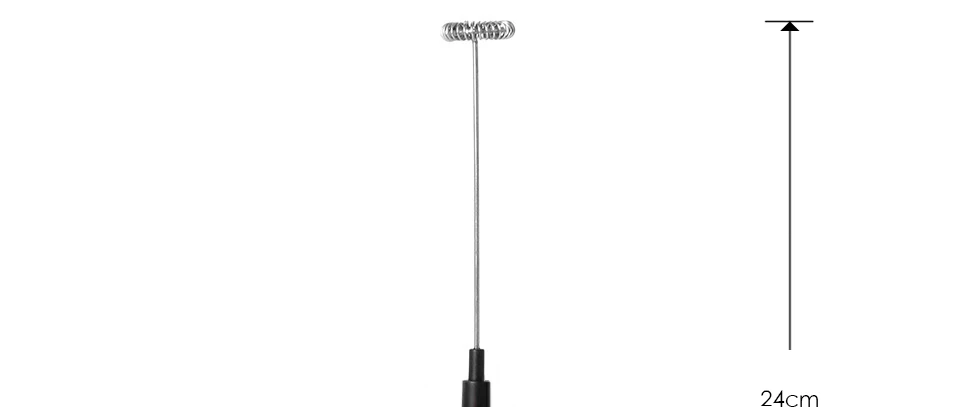 Горячая Распродажа Электрический вспениватель молока 2 венчик ручной кухонный