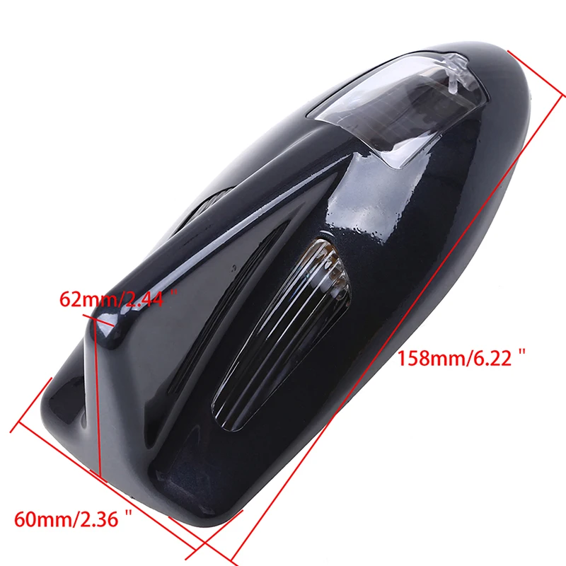 Посбей серая/белая/черная/Золотая/красная/синяя антенна акульего плавника