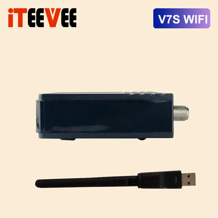 Оригинальный Freesat Мини цифровой спутниковый ТВ-приставка приемник V7S HD DVBS2 Suppport
