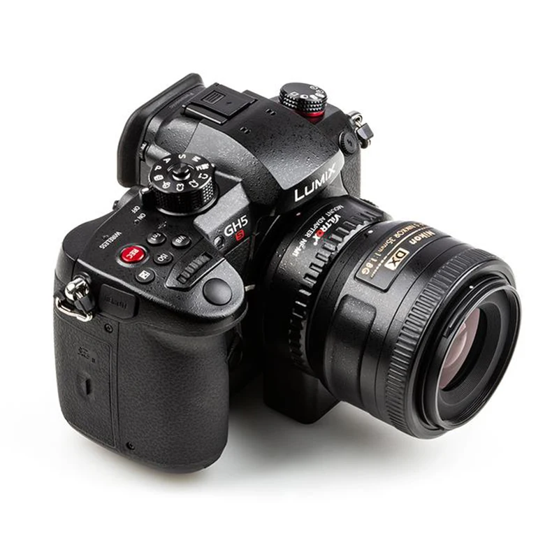 Viltrox NF M1 Крепление адаптер для объектива с автофокусом Nikon F к костюму M4/3 Камера