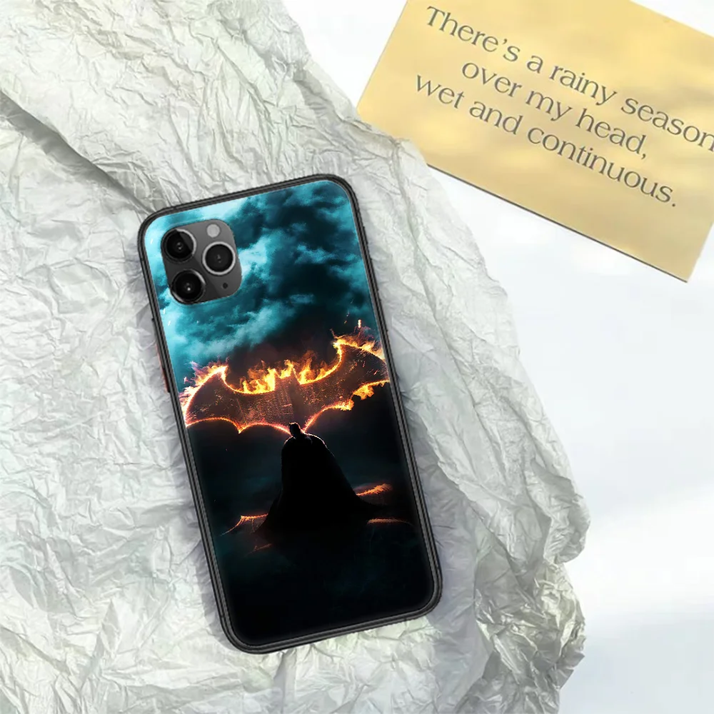 

Batmans Superhero Phone Case For Iphone 11 12 Mini PRO XR X XS MAX 6 6s 7 8 Plus 4 5 5s SE 2020 black Funda Fashion Shell Pretty