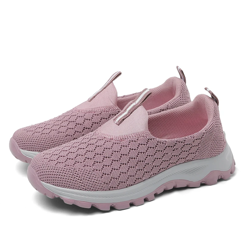 Обувь для мам прогулочная обувь спортивная с мягкой подошвой пожилых людей