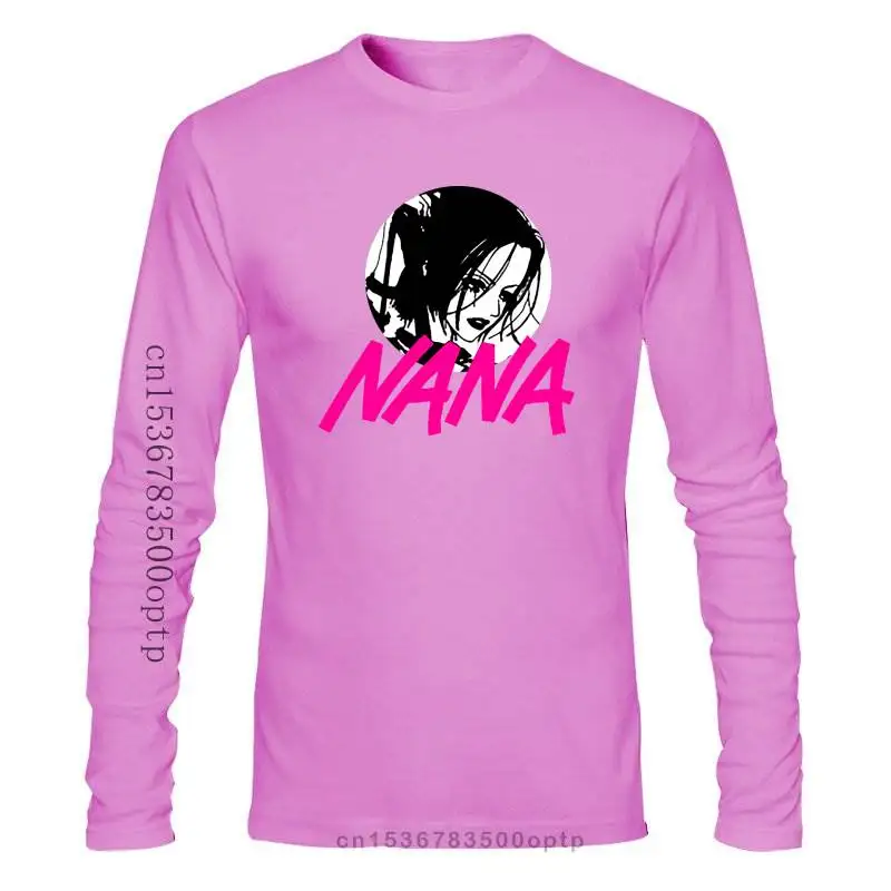 

Новая футболка с логотипом Nano Na, Аниме Манга, футболка большого размера