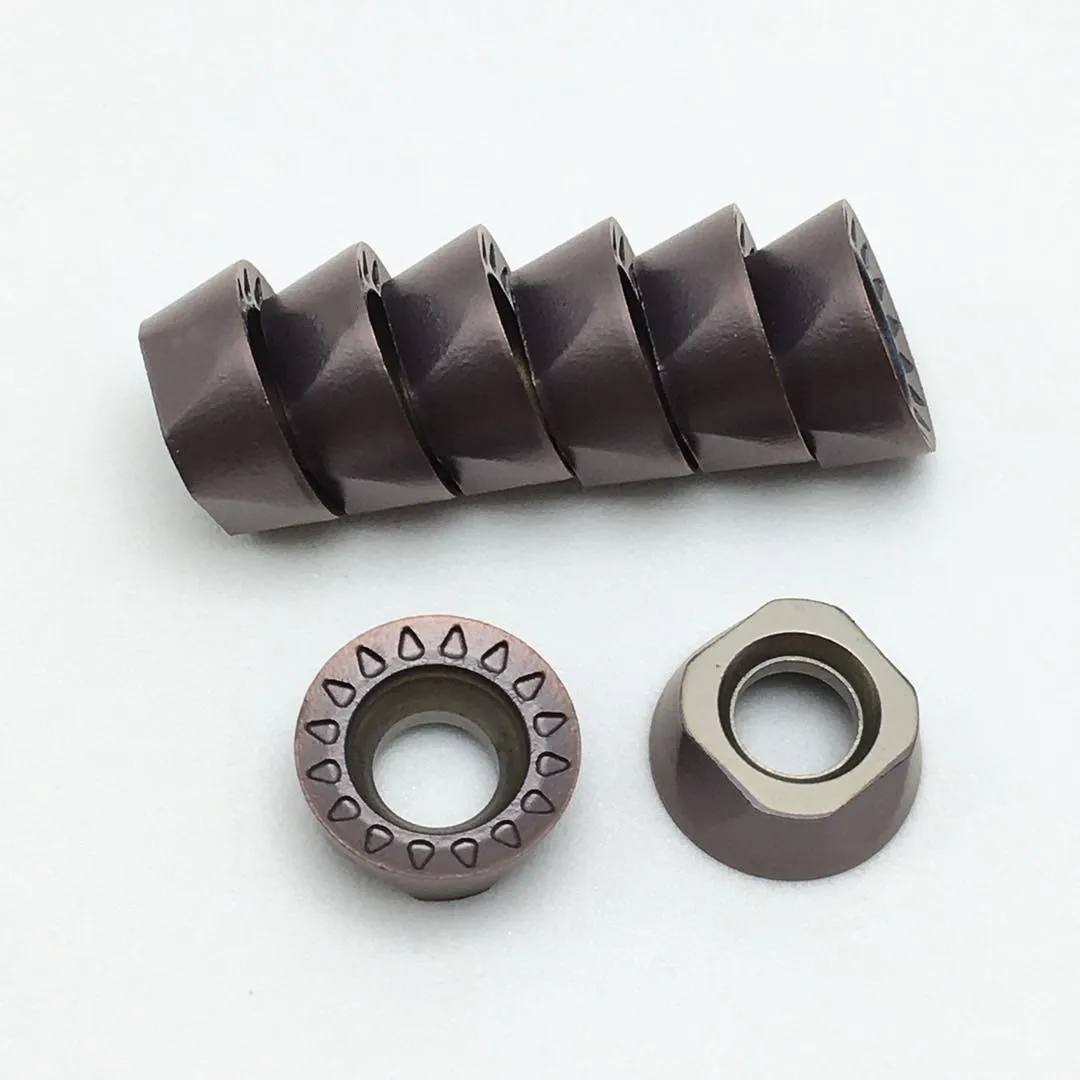 

Carbide tool RPMT10T3MO E JS VP15TF internal turning R5 metal turning tool CNC cutting tool RPMT 10T3 turning insert