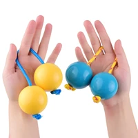 2 pair sand eggs hand wrist rhythm shaker percussion instrument abs shell