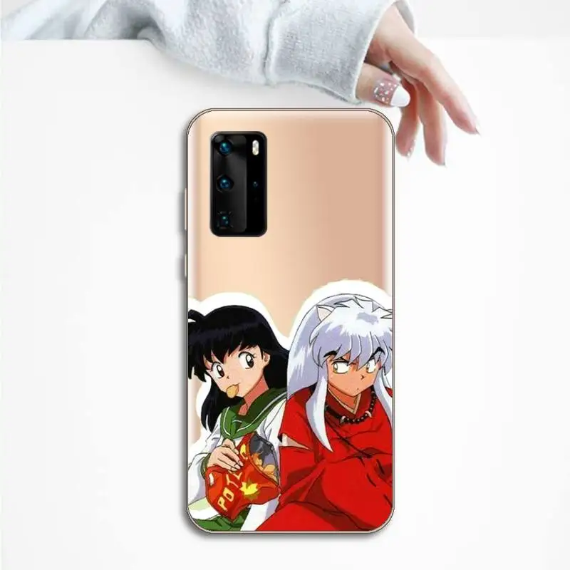 

Anime Inuyasha Higurash Japan Phone Case Transparent for Huawei P honor 8 10i 20 30 40 smart 2019
