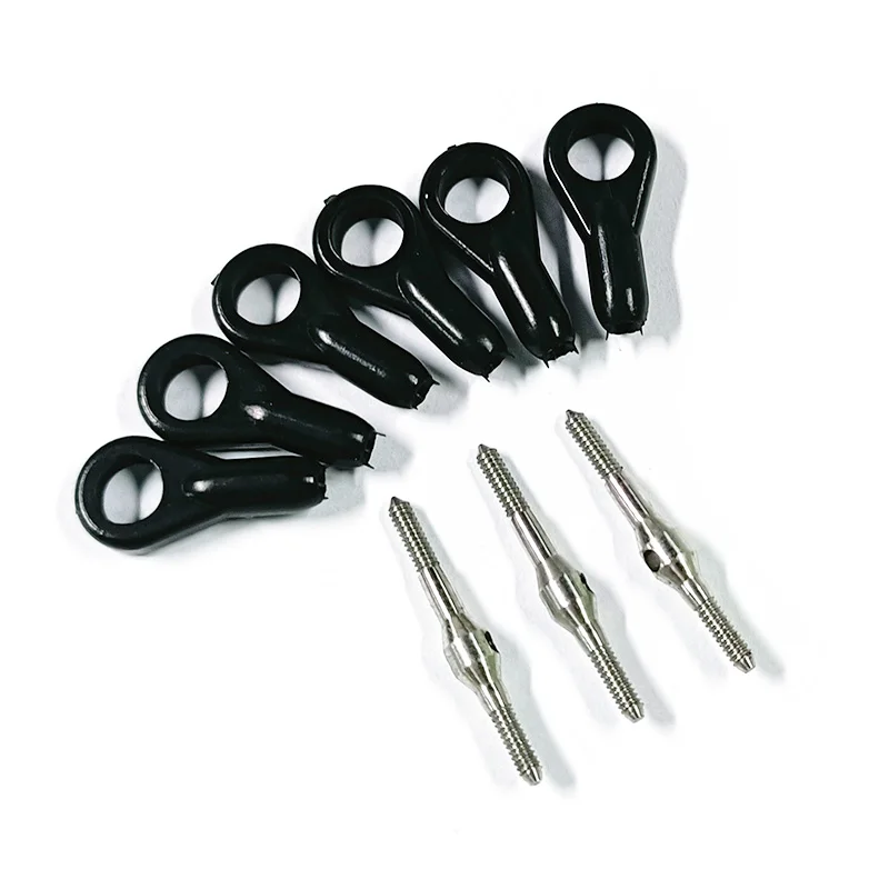 Tarot 450 Вертолет без катушки W/Обратный винт Резьба Swashplate Связь стержень части для