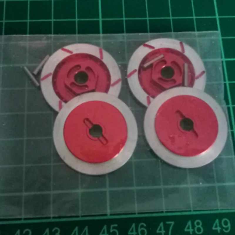 4 шт. алюминиевый сплав Тормозной диск обод колеса коробка металлический