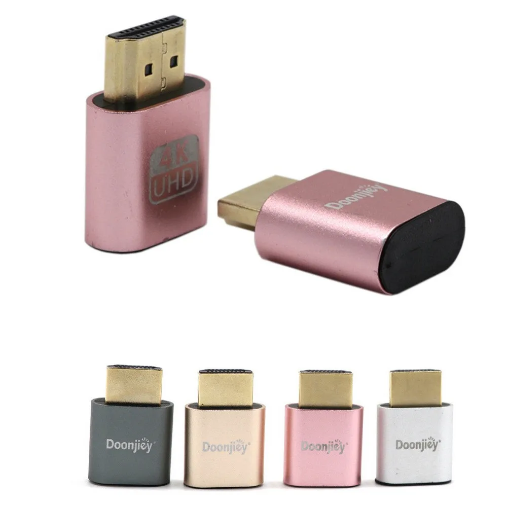 Совместимому с Hdmi виртуальной Дисплей 4k Ddc Edid заглушка эмулятор отображения