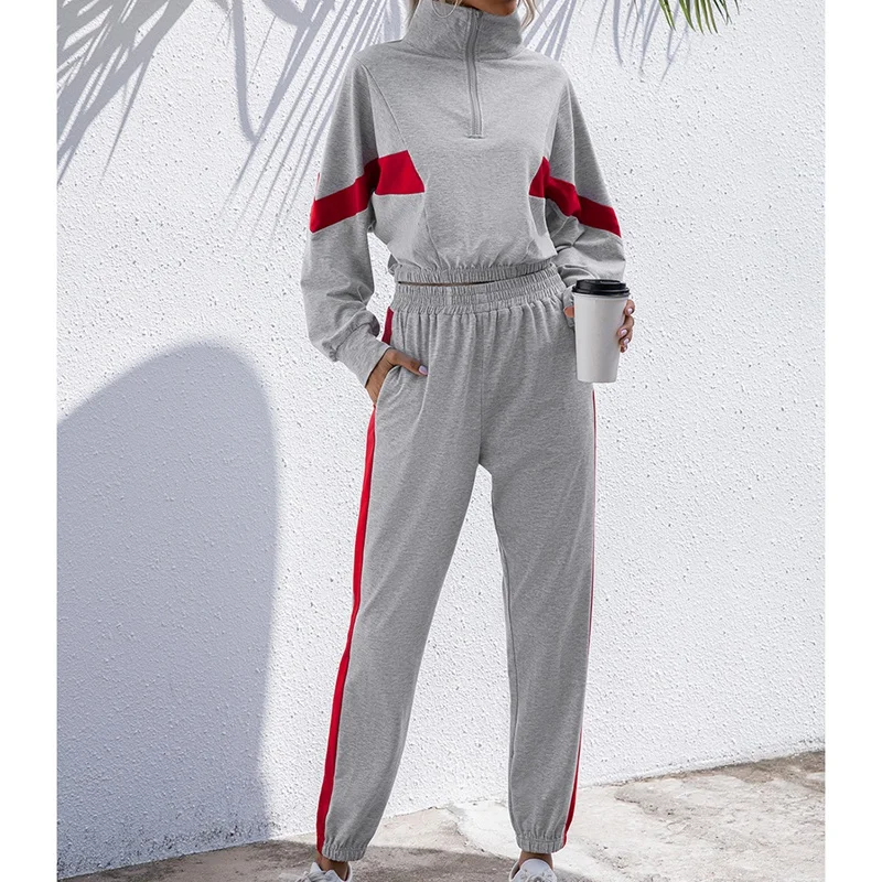 

Women's 2 Piece Set Casual Sportswear 2 Piece Set Women Sweat Pants Sweatshirt Outfit