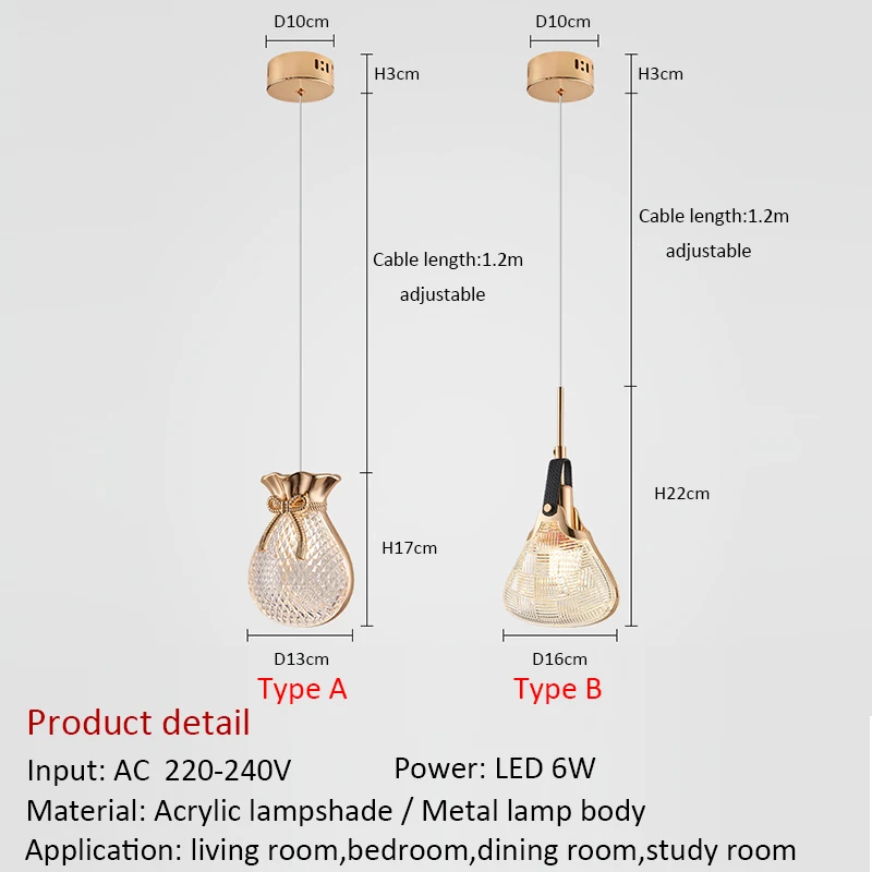 

Modern LED Pendant Light for Living room Dining Room Kitchen Lustre Hanging Luminaire LED Home Indoor Lighting Pendant Lamp Gold