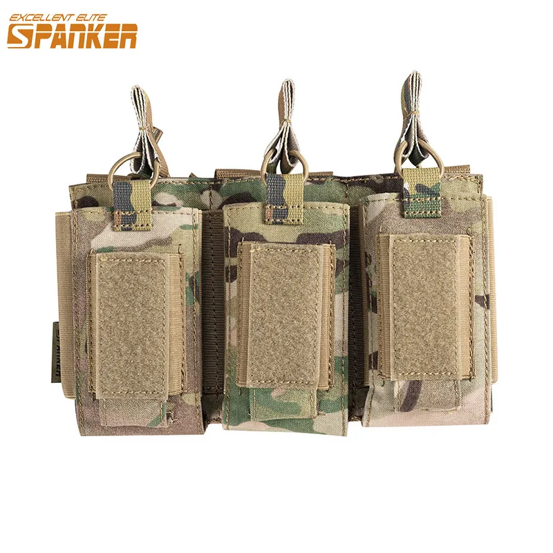 Отличные Элитные Тактические тройные сумки для журналов военная сумка с зажимом