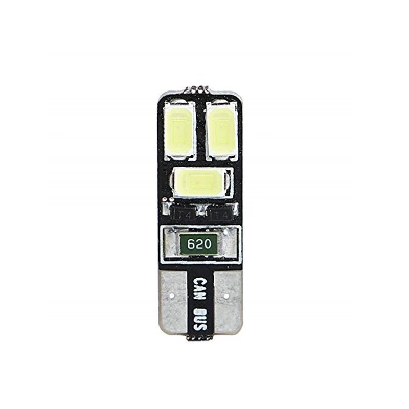 10 шт. T10 Led W5W Canbus 5630 6smd безотказный Универсальный Автомобильный габаритный фонарь