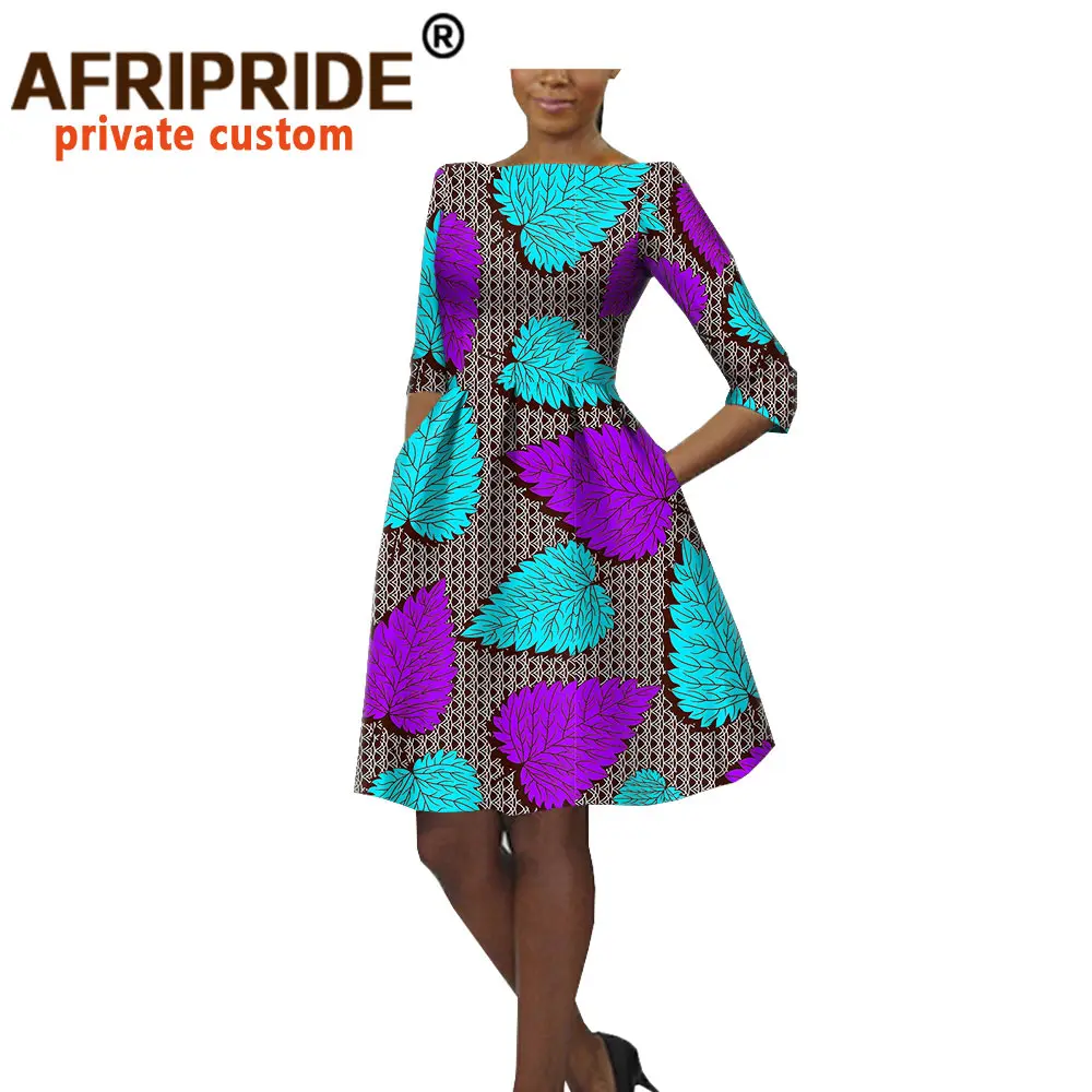 Платье в африканском стиле для женщин Повседневный стиль Традиционная одежда